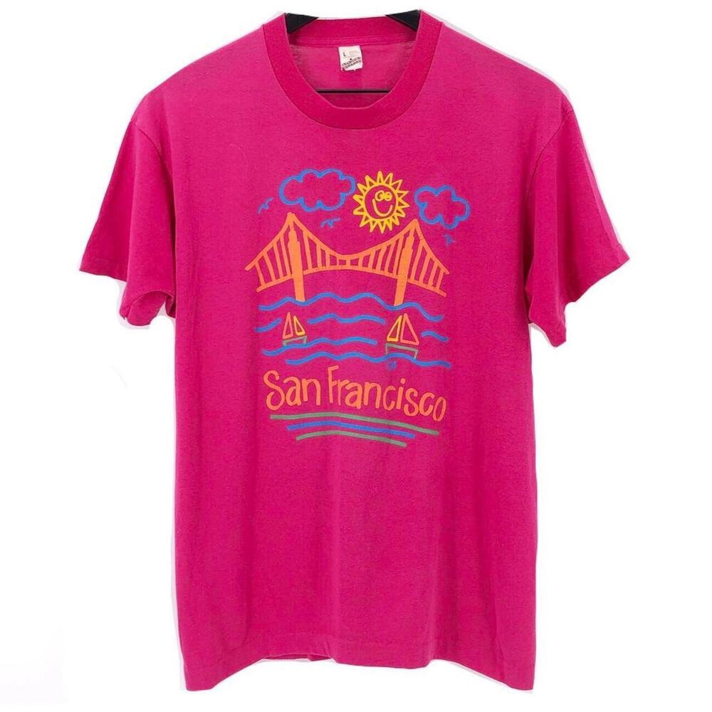 90s San Francisco graphic tshirt 1990s vintage